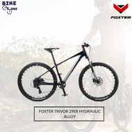 [Bike zone]. FOXTER TRIVOR 29er HYDRAULIC ALLOY Quick release Front and Back Shimano Tourney TX RD