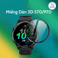 3D Protective Film for Garmin Forerunner 570/970 Anti-Scratch Watch