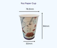 [2000pcs] Paper Cup 9oz. Disposable Paper Cup / Cawan Kertas / Vending Machine