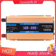 store Multifunctional Power Inverter 1200W 12v DC to 220v AC Inverter Portable Voltage Inverter