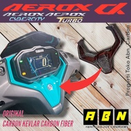 Aerox Turbo Carbon Kevlar Carbon Fiber NVX Turbo Nvx Ciber City Carbon Fiber Speedometer Cover