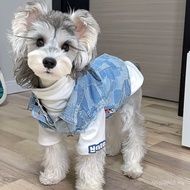 Vest Puppy Dog Hairless Denim Pet Clothes Cat Summer New Style Vest Sleeveless 2KY9