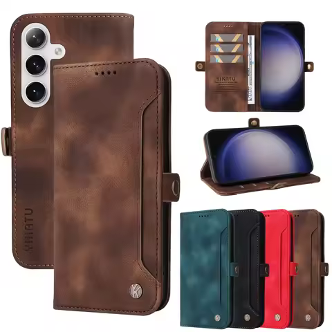Wallet Leather Case For Samsung Galaxy S10 S9 Plus Note 20 Ultra 10 Pro 5G 9 Lite A91 A81 A73 A72 4G
