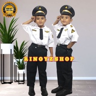 Children's Pilot Suit Children's Pilot Suit/ Children's Pilot Uniform/ CHILDREN'S PILOT ZET COSTUME 
