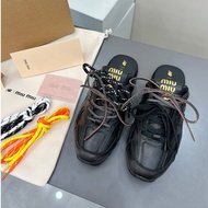 New Balance NB530 Inspired Black Cowhide Slip-Ons - Casual Stylish Footwear