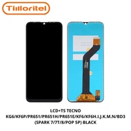 LCD+TS TECNO KG6/KF6P/PR651/PR651H/PR651E/KF6/KF6H.IJKMN/BD3 (SPARK 7/7T/8/POP 5P) BLACK