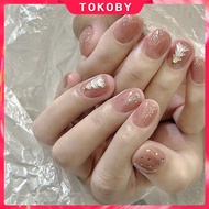 Fake nails fake nails + glue fake nails long-lasting glue waterproof nail art fake nails + glue fake