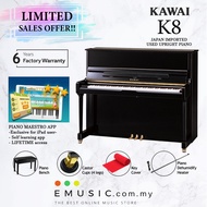 LIMITED OFFER KAWAI NO. K8 - Used Acoustic Upright Piano Japan Imported Local Refurbish Recon Piano 