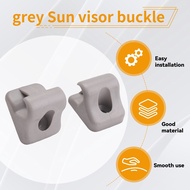 2Pcs 8523505100OM Retainer Sunvisor Clips Bracket Grey for Hyundai Getz I20 2008-2015 85235-05100OM 