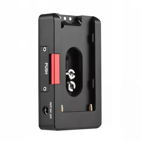 Andoer NP-F Battery Charger Battery Adapter Plate USB Charging Port for NP-F970/NP-F950/NP-F930/NP-F