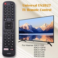 TV Remote Control Replacemet for EN2B27 Hisense 32K3110W 40K3110PW 50K3110PW LCD LED Smart evision Universal Remote Control