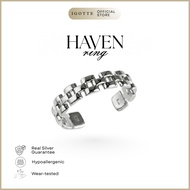 Haven Adjustable Ring - Woven Ring - 925 Sterling Silver