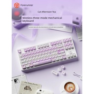 mechanical keyboard keyboard keyboard wireless For Forewalker Cat Afternoon Tea Wireless Bluetooth M
