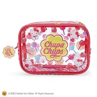 makeup organizer makeup bag Sanli's Jewels Cinnamon Dog Print Cosmetic Bag