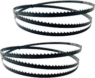 FOXBC 59-1/2" x 3/8" x 6 TPI Bandsaw Blade for Sears, B&D, Ryobi, Delta, and Skill 9" Bandsaw - 2 Pa