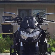 Motorcycle Rearview Mirror Adjustable Wind Wing Side Mirror Compatible for Z400 Z650 Z900 Z1000-beet