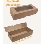 Box / Kraft / Brownie Box 20×10×5cm (Per pcs)
