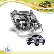 เสื้อไฟตาหน้า หลอด H4 ข้าง R ขวา ดีแม็ก ISUZU สี โครเมียม d-maxจำนวน 1ชิ้น 2ประตู 4ประตู ปี2007 ขนาด