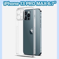 日豚百貨 - iPhone 13 PRO MAX (6.7吋) 超薄 TPU手機殼 透明 Apple 防滑 手機套 透明軟底 全包鏡頭保護 iphone 13 套 iphone 13 殼