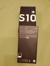 Samsung S10+ 原裝盒 1個 ( No Phone 不包電話）