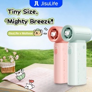 【JisuLife  x Maltese】Handheld Fan 9 Limited Edition 5 Speeds Mini Portable Cute Perfect For Gifting
