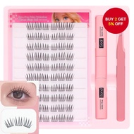 Lash Clusters Manga DIY Lash Extension Wispy Eyelash Clusters  Natural Cluster Lashes at Home D Curl