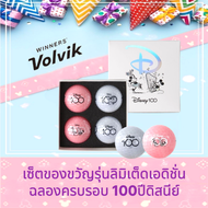 [🚚จัดส่งไว] Volvik Solice Disney 100 Anniversary Golf Balls(4Balls/Pack)