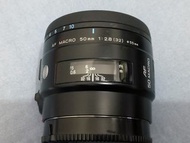 Minolta 50mm macro f2.8 sony new 版