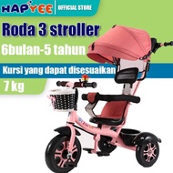 Paling dicari HAPYEE Sepeda roda tiga anak 1 tahun sepeda roda 3 bayi