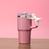 STANLEY 防漏吸管隨手杯 0.59L / 璀璨粉