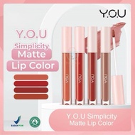 (No Box) YOU Simplicity Matte Lip Color