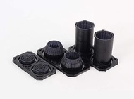 KALMA-72015 Car Model 1/72 F-4 A/B/C/D/N GE Exhaust Nozzle and Afterburner Set Closed Condition (For