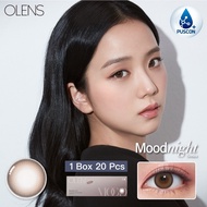 OLENS MOOD NIGHT 1 DAY MOOD BROWN 20P กล่อง10คู่