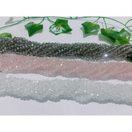 Czech Crystal Beads 6mm Czech Crystal Bakpau Clear Flat Wholesale