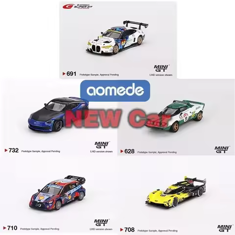MINI GT 742 NISSAN 35GT-RR Ver.1 773 MAZDA RX-7 LB-Supe Diecast Automotive Model Ornaments Cas Toys 