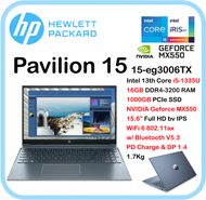 hp - [商務w/ MX550獨顯] Pavilion Laptop 15-eg3006TX 藍色 (i5-1335u/MX550/15.6" FHD BV IPS) 手提電腦