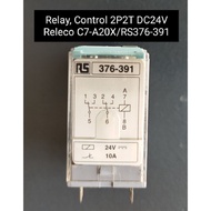 Relay, Control 2P2T DC24V RS376-391 101