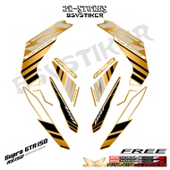 Striping supra gtr 150 / rs 150 color base graphics (sku3) - stickers gtr 150 / winer 150 gtr150