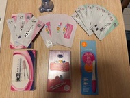 Clearblue 驗孕棒 + 萬寧驗孕棒 + 大衛排卵試條