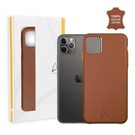 ARMOR - iPhone 11 Pro Max_全真皮系列手機保護殼_經典啡