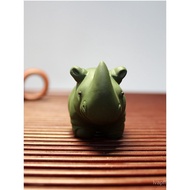 Tea Pet Little Rhino Premium Tea Pet Creative Purple Sand Unique Purple Sand Can Raise Ornaments Gre