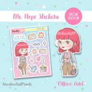 Ms. Hope: OFFICE GIRL Planner Stickers