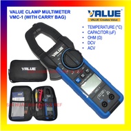 VALUE DIGITAL CLAMP METER  MULTIMETER AMPERE METER  VCM-1 CAPACITOR METER  VCM1 VCM 1AMMETER METER A