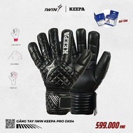 Găng Tay Thủ Môn Keepa Pro GK04 Đen - Găng Tay Thể Thao Iwin