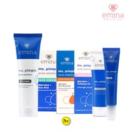 Paket Emina Ms Pimple Acne Solution Complete Care - Skincare Perawatan Kulit Berjerawat dan Bekas Jerawat Ampuh BPOM (Face Wash, Face Toner, Moisturizing Gel, Spot Gel, Sebum Fighter Loose Powder)