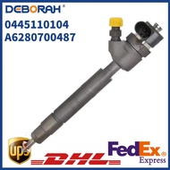 0445110104 Diesel Fuel Injector A6280700487 Injector Assembly for Mercedes-Benz W163 ML 400 CDI
