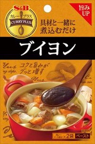 S&B 咖哩調味增香粉 高湯風味 40g