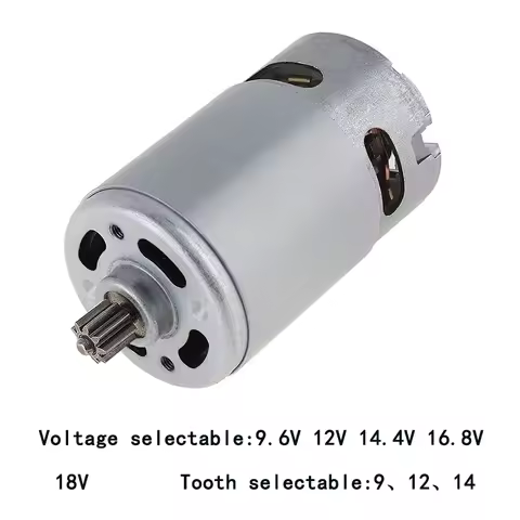 Power Tool Parts Electric Drill Screwdriver DC 9.6V 12V 18V Gear 12 14 Teeth Motor For Makita For De