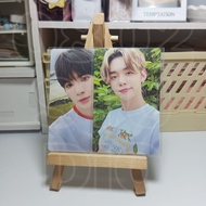 onhand cod txt yeonjun taehyun photocard midsummer sunrise red tangerine farm version official kpop