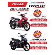 Veliozi Cover Set | LC Y15ZR Standard Design | Spare Parts &amp; Motorcycle Accessories